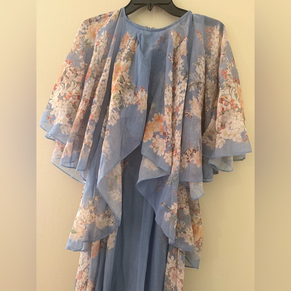 Zimmermann Cascadian Tiered Georgette Maxi Dress - Picture 7 of 10